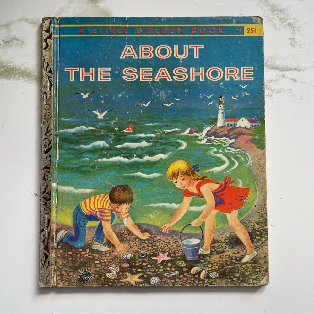 A Little Golden Book -  About the Seashore